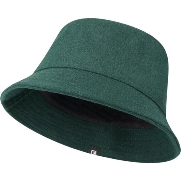 Winter Bucket Hat - Premium Wool, Packable, Plain Colors, Unisex - Picture 1 of 5